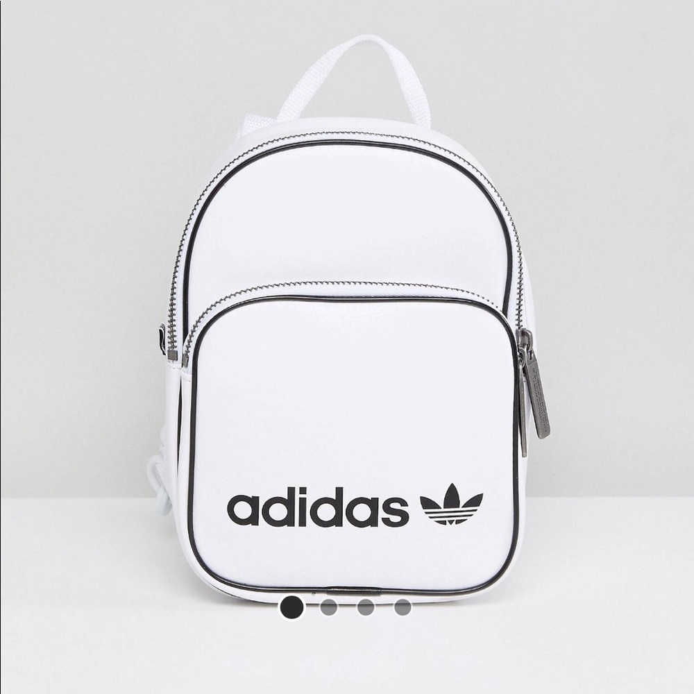 ADIDAS MINI BACKPACK IN WHITE